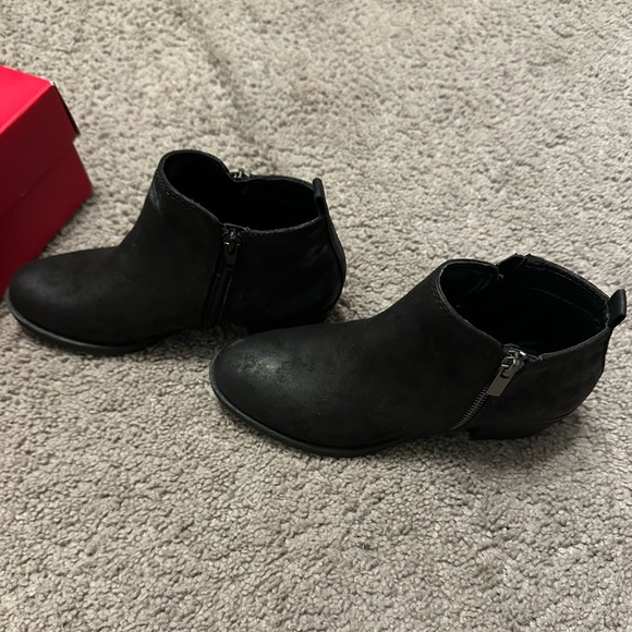 Carlos Santana Black Wedge Boot Size 6 Medium - Picture 5 of 5